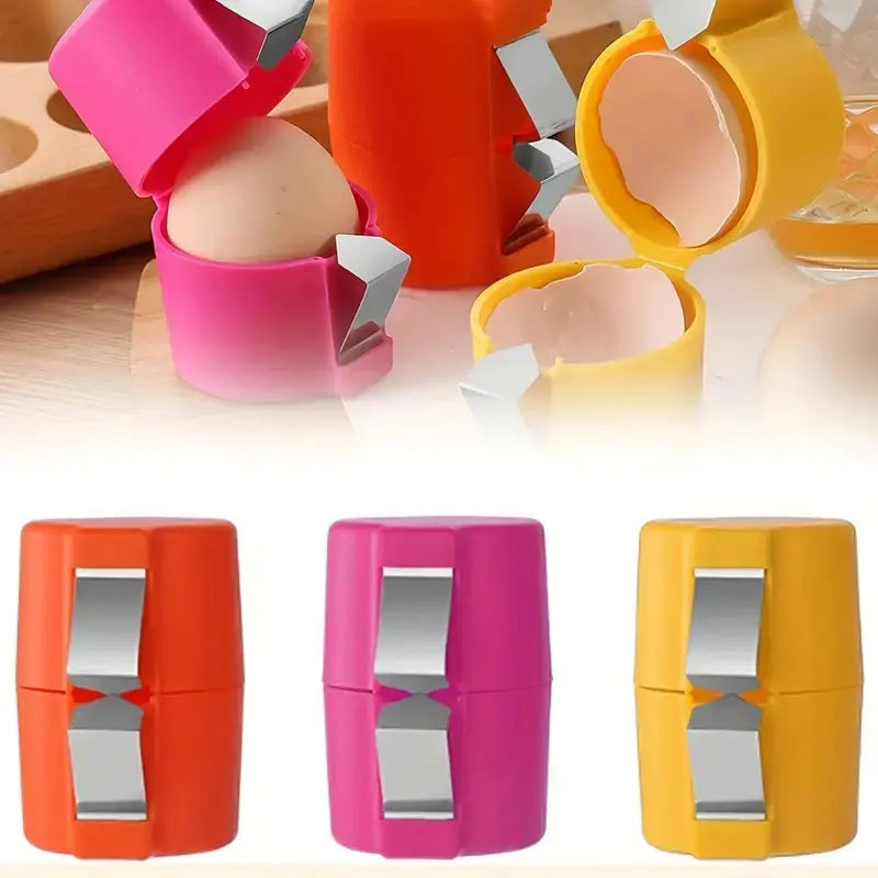 Professional Eggshell Opener and Separator Tool for Kitchen and Baking Use