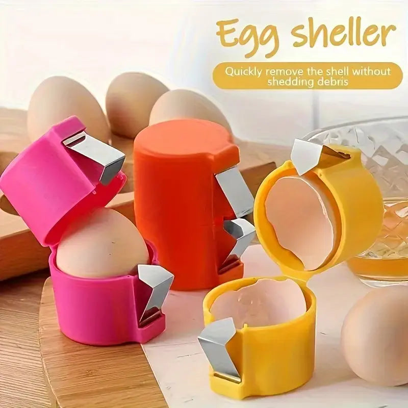 Professional Eggshell Opener and Separator Tool for Kitchen and Baking Use