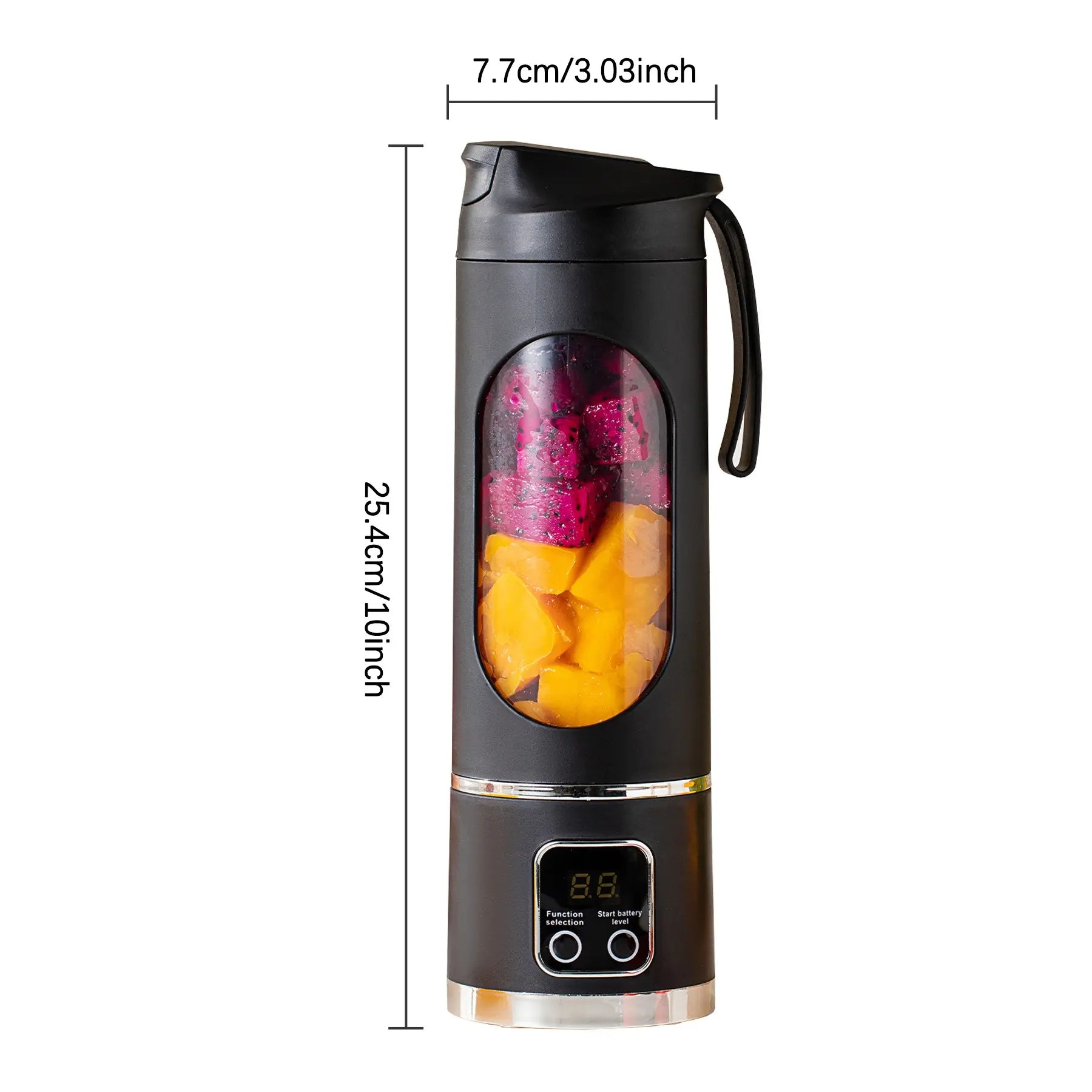 USB Rechargeable Portable Blender and Juicer for Smoothies, Fruits, and Vegetables – Ideal for Home and Outdoor Use