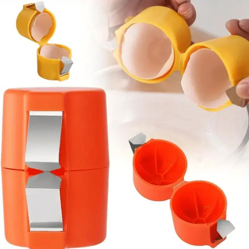 Professional Eggshell Opener and Separator Tool for Kitchen and Baking Use