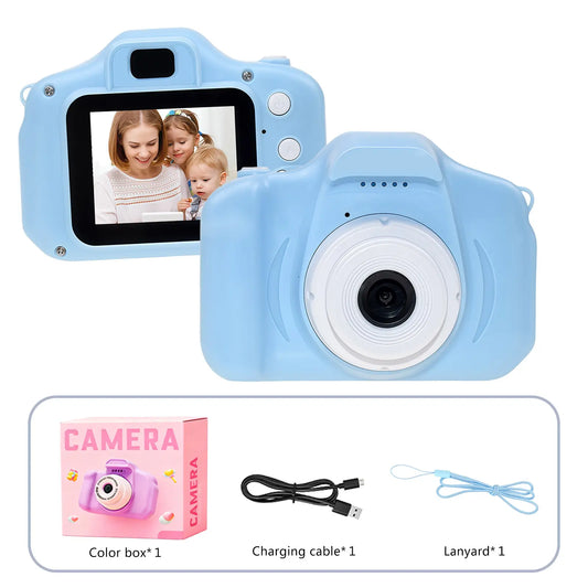 HD Mini Battery-Powered Digital Selfie Camera for Kids - Educational Outdoor Science & Technology Toy, Ideal Holiday and Birthday Gift for Boys and Girls