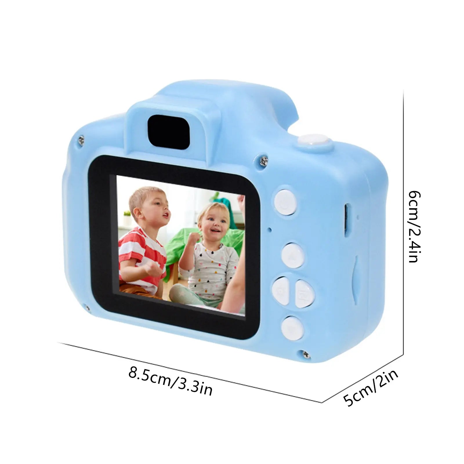 HD Mini Battery-Powered Digital Selfie Camera for Kids - Educational Outdoor Science & Technology Toy, Ideal Holiday and Birthday Gift for Boys and Girls
